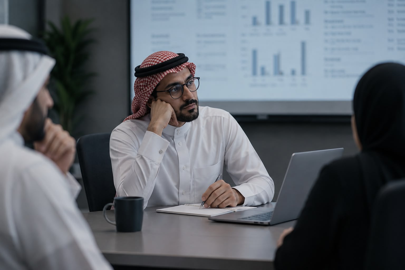 مو كل شخص هادئ… مرتاح